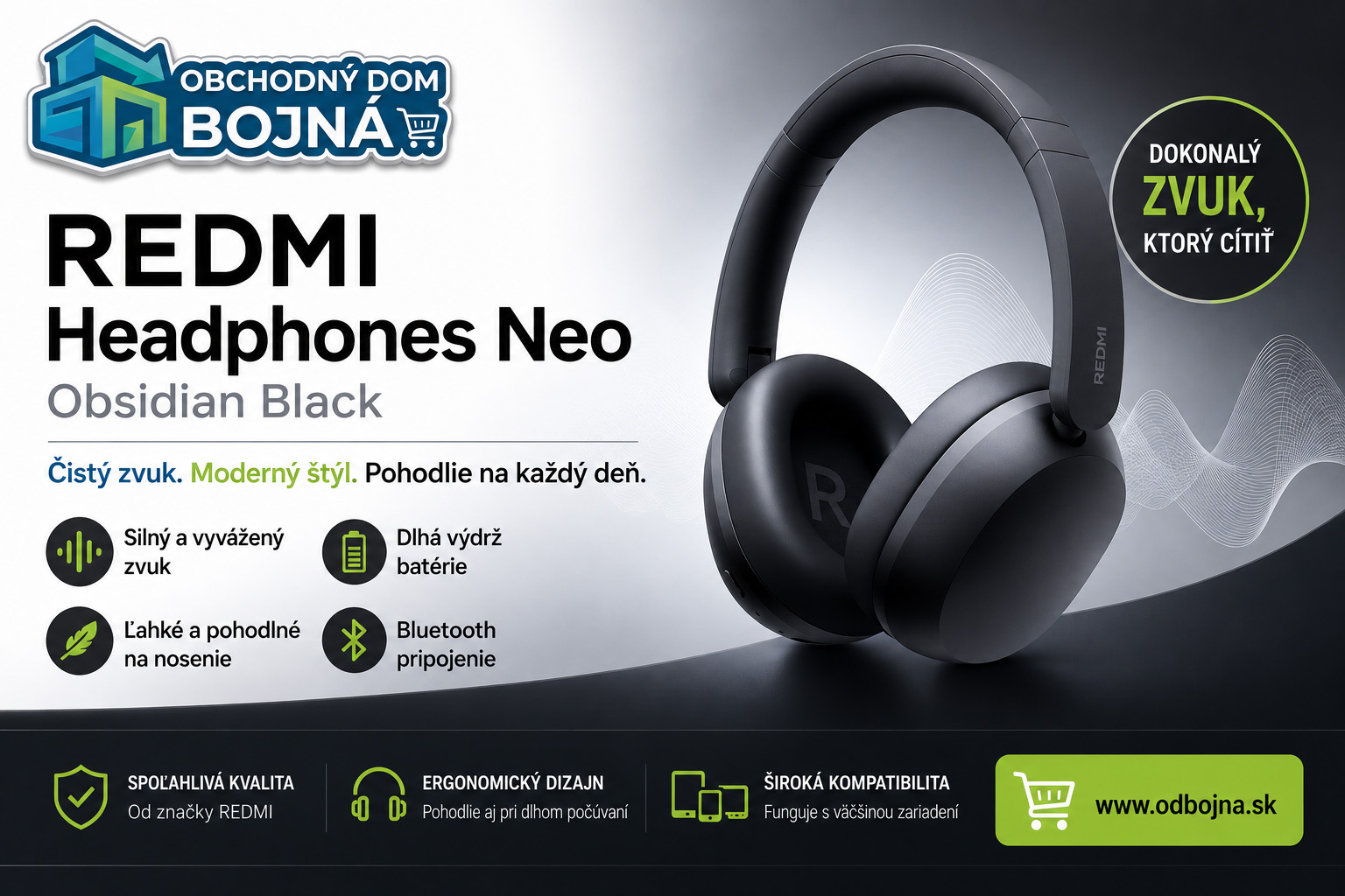 REDMI Headphones Neo Obsidian Black