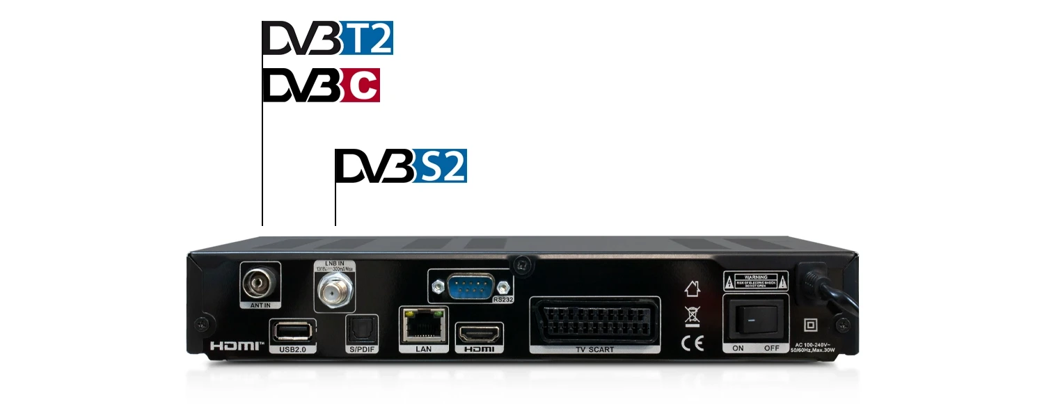 AB CryptoBox 742HD Combo DVB-T2/S2/C
