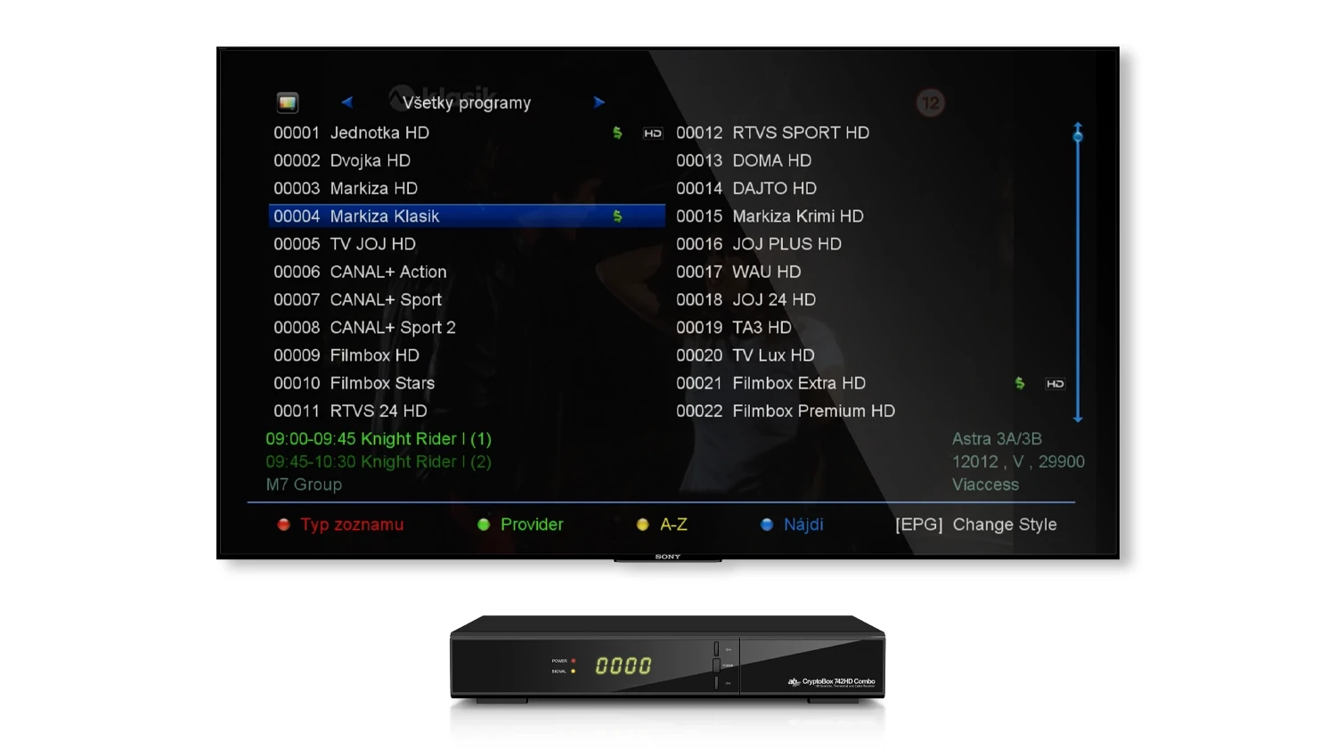 AB CryptoBox 742HD Combo DVB-T2/S2/C