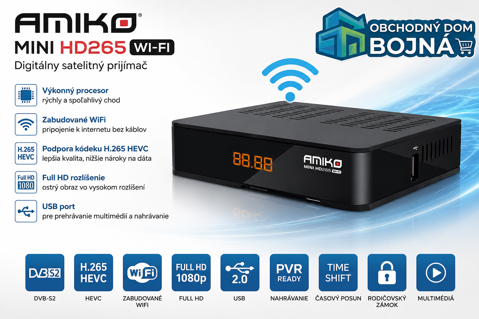 Amiko Mini HD265 WiFi