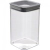 Dóza Curver® DRY CUBE, 1800 ml, transparentná/sivá, 118x118x197 mm