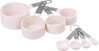 Odmerka MagicHome, lyžicové a hrnčekové, kuchynská, sada 8 ks, 2,5 ml - 236 ml