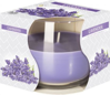 BISPOL sviečka sklo 130g Lavender