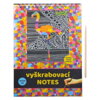 Vyškrabovací notes s perom
