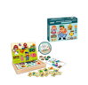 Puzzle magnetické Vikend na farme 3D