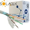 SOLARIX kábel FTP CAT5E PVC drôt SXKD-5E-FTP-PVC