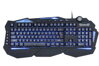 Herná klávesnica C-TECH Scorpia V2 (GKB-119), pre gaming, CZ / SK, 7 farieb podsvietenia, programovateľná, čierna, USB