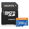 ADATA MicroSDXC 256GB Premier UHS-I Class 10 + SD adaptér