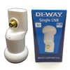 DI-WAY LNB SINGLE 0,1 dB, WHITE LEOPARD LINE