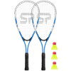 Spokey BUGY Sada na speed badminton - 2 x raketa, 3 x loptička, obal