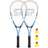 Spokey BUGY Sada na speed badminton - 2 x raketa, 3 x loptička, obal