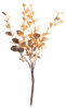 Vetvička MagicHome Vianoce, eukalyptus, zlatá, 15 cm Vetvička MagicHome Vianoce, eukalyptus, zlatá, 15 cm