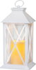 Lampáš MagicHome Vianoce, LED teplá biela, 3xAAA, plast, časovač, biely, 14x14x32.2 cm, pohyblivý plameň Lampáš MagicHome Vianoce, LED teplá biela, 3xAAA, plast, časovač, biely, 14x14x32.2 cm, pohyblivý plameň