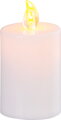 Sviečka MagicHome TG-52, LED, na hrob, biela, 2xAA, 5,5x10,5cm, (súčasť balenia 2xAA)