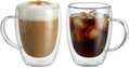 Hrnček MagicHome Cappuccino na kávu/čaj, termo s dvojitou stenou, 280 ml, bal. 2 ks