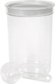 Dóza Curver® DRY FOOD, 1700 ml, s odmerkou, mix farieb mint/sivá/broskyňová, 13x19 cm
