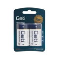 Batérie D (LR20) alkalické Geti - 2 ks