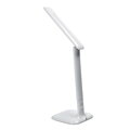 Solight WO43 LED stmievateľná stolná lampička s displejom, 6W, voľba teploty svetla, biely lesk