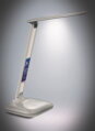 Solight WO43 LED stmievateľná stolná lampička s displejom, 6W, voľba teploty svetla, biely lesk