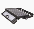 Solárny reflektor ORNO AD-SL-6108BLR4, 500lm, IP65, 4000K, 2x1500mAh, čierna