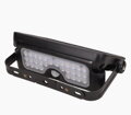 Solárny reflektor ORNO AD-SL-6108BLR4, 500lm, IP65, 4000K, 2x1500mAh, čierna