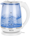ECG RK 2020 White Glass Rýchlovarná kanvica