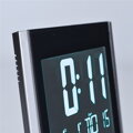 Solight TE85 meteostanice, LCD s voliteľnou farbou podsvietenia, vnútorná/vonkajšia teplota, RCC, čierna / strieborná