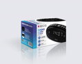 ECG RB 010 BLACK rádiobudík