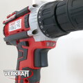 AKU Vrtáčka 18 V, dve batérie 1,5 Ah Li-ion, LED, Verkraft 0200046