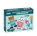 Puzzle magnetické Obleč zvieratko 3D