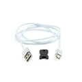 GEMBIRD Prepojovací káblik (magnetický konektor) Apple Lightning/USB-A 1m CC-USB2-AMLMM-1M