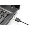 Obojstranný USB dátový kábel FIXED TO micro USB s konektorom microUSB, 1m, čierny