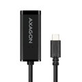 AXAGON ADE-SRC, USB3.1 Type-C - externý Gigabit Ethernet adaptér, auto install
