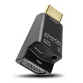 AXAGON RVH-VGAM, HDMI -> VGA MINI redukcia / adaptér, FullHD, audio výstup, micro USB nap. konektor