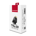AXAGON RVH-VGAM, HDMI -> VGA MINI redukcia / adaptér, FullHD, audio výstup, micro USB nap. konektor