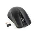 Myš GEMBIRD MUSW-4B-04, čierna, bezdrôtová, USB nano prijímač