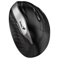 GENIUS Vertikálna myš Ergo 8250S Silver Grey/ 1600 dpi/ bezdrôtová/ 6tlačítok/ tichá/ čiernostrieborná
