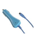 CL autonabíjačka CELLY s konektorom microUSB, 1A, modrá, blister