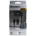 Autonabíjačka Fontastic s microUSB/miniUSB konektorom a ďalším USB výstupom, výstup 1A