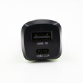 InHouse Auto USB Nabíjač USB 5V/1A a USB C 5V/2,1A MKF-USB C_A BG3-1A_SK
