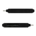 AXAGON CRE-S2C, USB 3.1 Type-C - externá SLIM čítačka 2-slot SD/microSD, podpora UHS-I