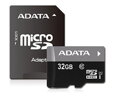 ADATA Micro SDHC karta 32GB UHS-I Class 10 + SD adaptér, Premier