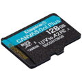 KINGSTON Canvas GO! Plus Micro SDXC 128GB Class 10, UHS-I, U3, V30, A2 (SDCG3/128GBSP)