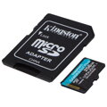 KINGSTON Canvas GO! Plus Micro SDXC 256GB Class 10, UHS-I, U3, V30, A2 s adaptérom (SDCG3/256GB)