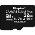 KINGSTON Canvas SELECT Plus Micro SDHC 32GB Class 10 UHS-I (SDCS2/32GBSP)