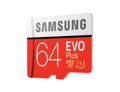 SAMSUNG Micro SDHC EVO+ 64GB Class 10 UHS-I s adaptérom