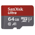 SanDisk Ultra microSDXC 64 GB 100 MB/s A1 Class 10 UHS-I + Adaptér