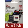 SanDisk Ultra microSDXC 128 GB 100 MB/s A1 Class 10 UHS-I + Adaptér