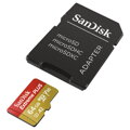 SanDisk Extreme Plus micro SDXC 64 GB 170 MB/s A2 C10 V30 UHS-I U3, adapter