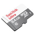 SanDisk Ultra microSDXC 64 GB 100 MB/s Class 10 UHS-I, s adaptérom